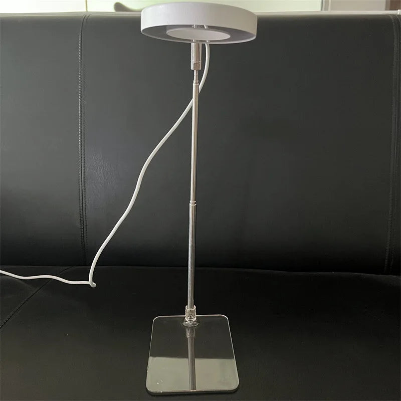 Full Spectrum Indoor Solar LED Growth Light. ضوء للنبات على شكل حلقة للتعويض عن نقص الإضاءة الطبيعية